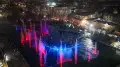 В Шымкенте запустили первый музыкально-огненный фонтан
