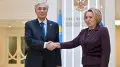 Президент Токаев встретился с Валентиной Матвиенко