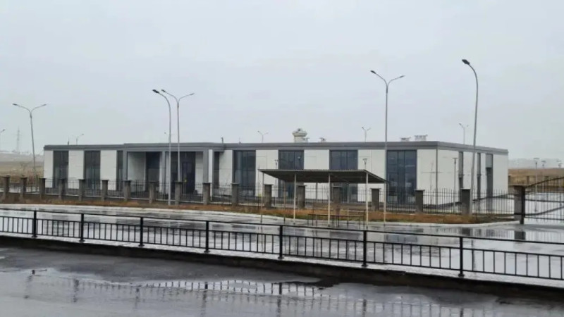 Здание алматинского крематория. ©Tengrinews.kz