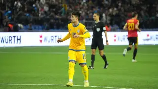 Дастан Сатпаев установил исторический рекорд сборной Казахстана