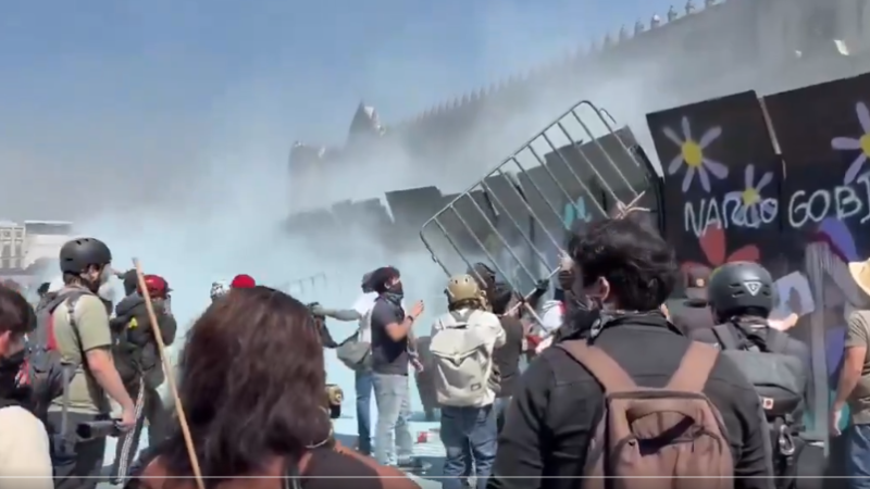 Кадр из видео: x.com/freedommesenger