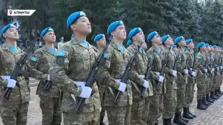 Новобранцы президентского полка “Батыр“ приняли присягу