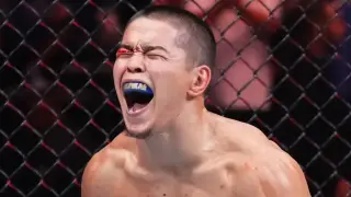 Алмабаев задушил соперника за 20 секунд на UFC в Катаре