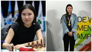 “Шахматная принцесса“ из Казахстана завоевала золото чемпионата мира