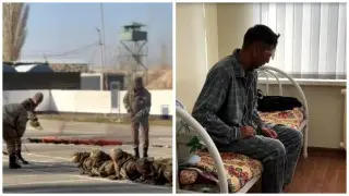 Бил бутылки о голову: военнослужащий лишился глаза на показательном выступлении