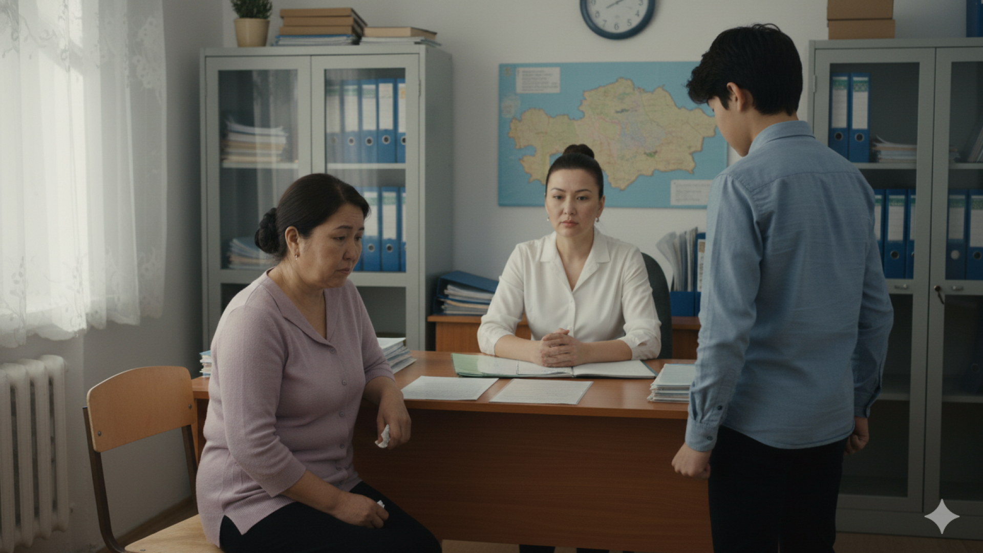 Казахстанку оштрафовали на 40 тысяч за поведение сына в школе