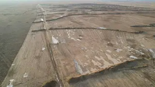 В области Абай начали строительство полигона твердых бытовых отходов