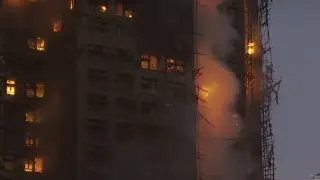 Пожар в Гонконге унес жизни 36 человек, 279 числятся пропавшими