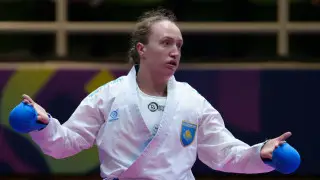 Казахстанка Софья Берульцова стала серебряным призером ЧМ по карате