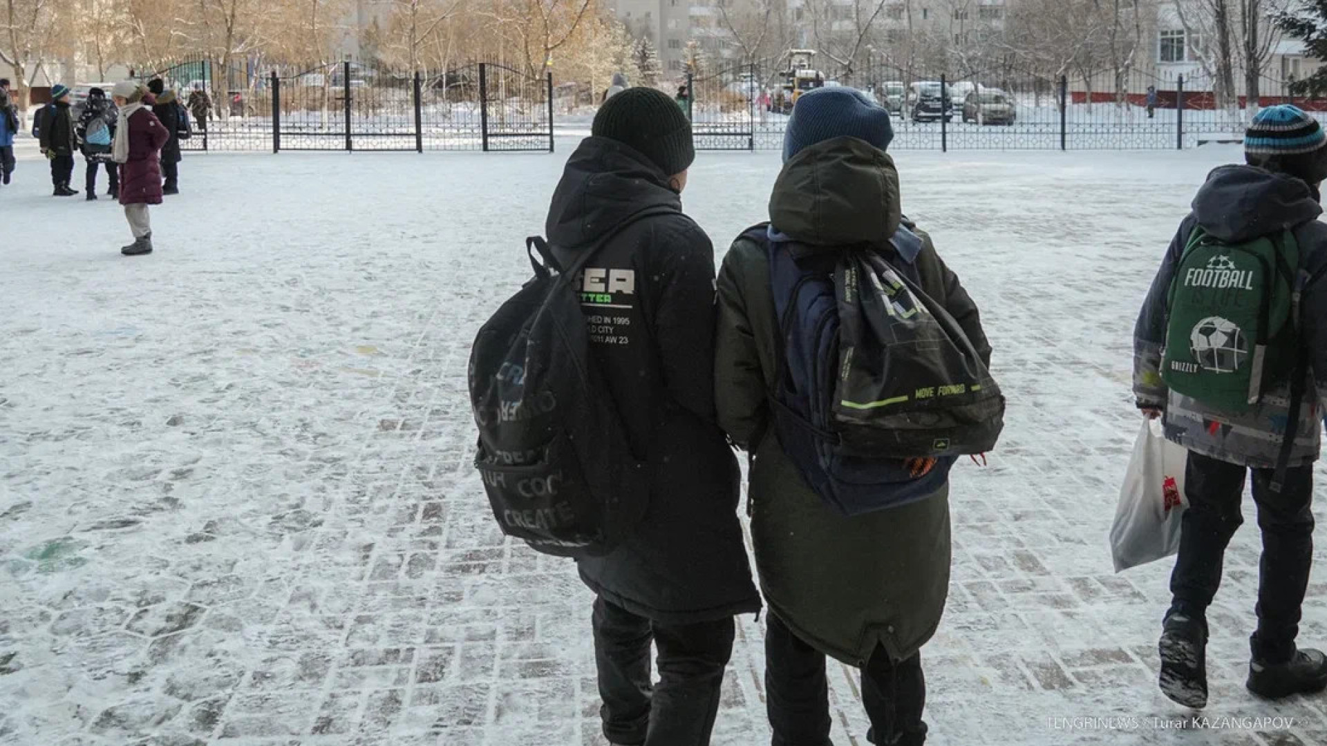 Из-за непогоды часть учащихся первой смены перейдет на удаленку в Костанайской области