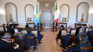 Маулен Ашимбаев рассказал итальянским экспертам о реформах в Казахстане