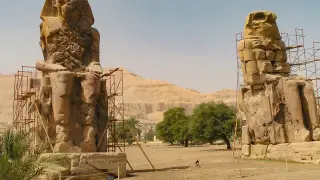 Древние гиганты Египта снова обрели лица после 20 лет реставрации