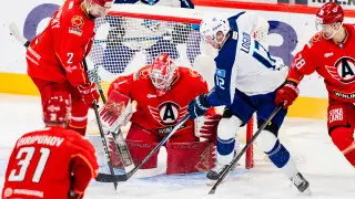 Разгромом обернулся матч “Барыса“ в матче КХЛ