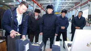 В Шымкенте открыли новую фабрику и завод