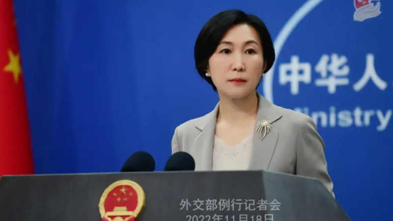 Официальный представитель МИД КНР Мао Нин. ©️ mfa.gov.cn