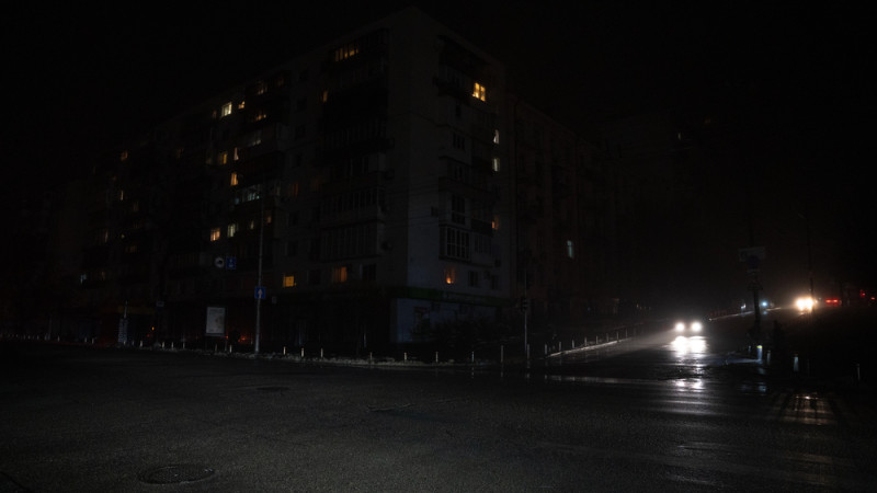 Киев ночью. Фото:depositphotos.com / Фото автора Gena Photo