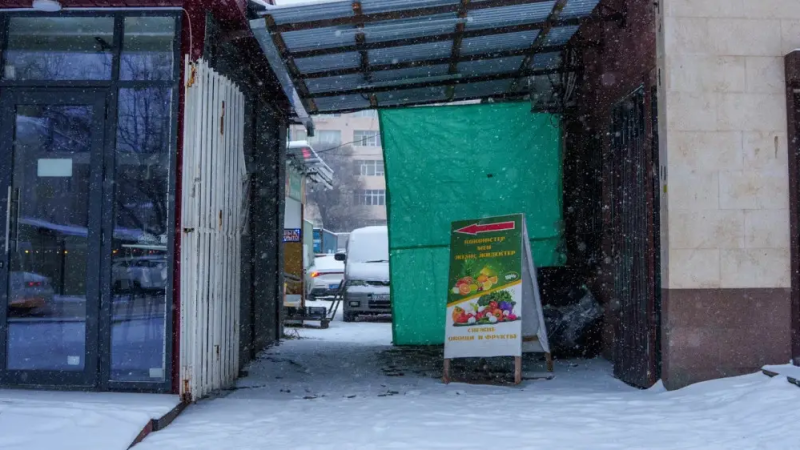 Январь 2026 год / Никольский рынок / Фото © Болат Айтмолда