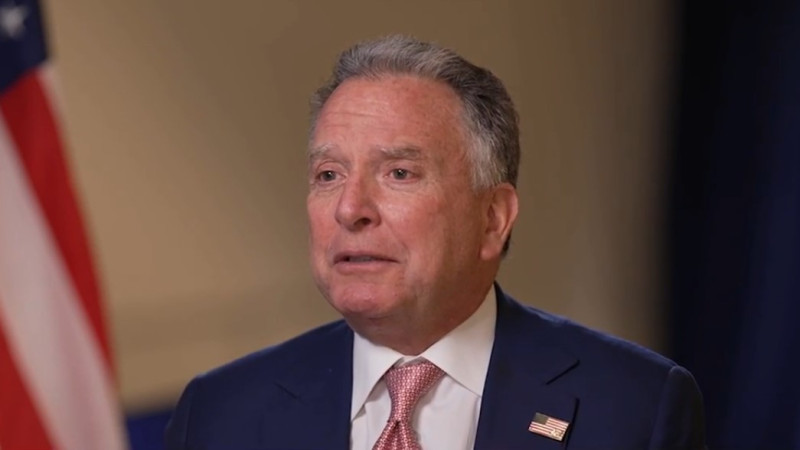 Спецпосланник президента США Стив Уиткофф. Кадр видео: Fox News