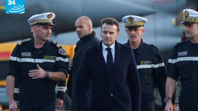 Кадры из видео: France24