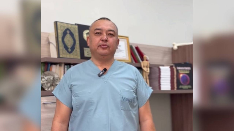 Доктор медицинских наук, профессор, травматолог-ортопед Ерсин Жунусов. Фото из личного архива