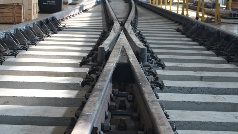 Стрелочные переводы. Фото Railways Systems KZ
