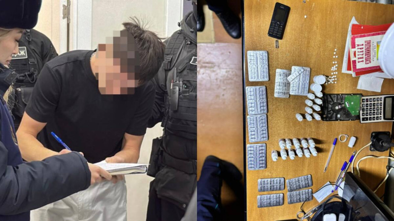 Кадры из видео / Polisia.kz 