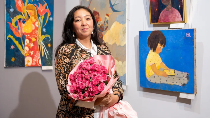 Айгерим Карибаева. Фото © Tengrinews.kz / Болат Айтмолда