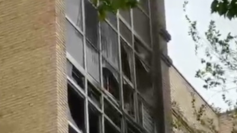 Кадры из видео очевидца