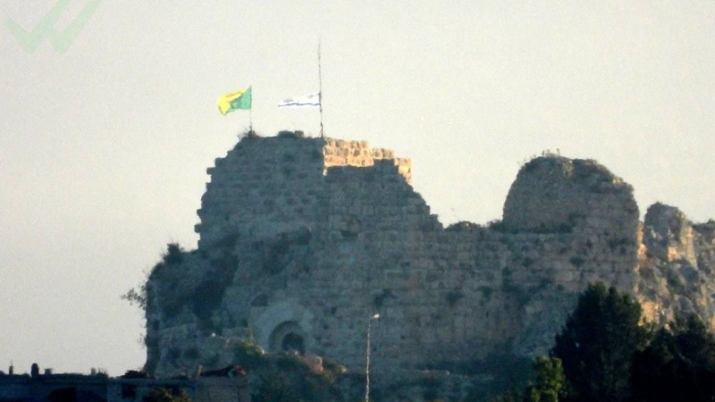 Замок Бофор на юге Ливана. Фото: x.com/Israel_katz