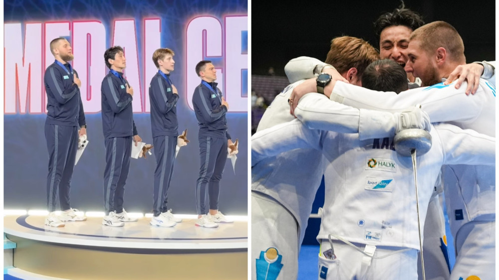 Кадр из видео//instagram.com/kazakhstan_fencing/