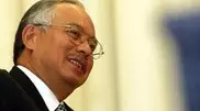 Malaysia’s Prime Minister Datuk Seri Najib Tun Razak arrives in Kazakhstan 