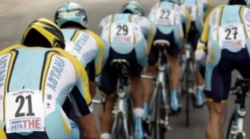 Astana cycling team