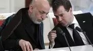 Medvedev and Karzai will meet for talks in Astana
