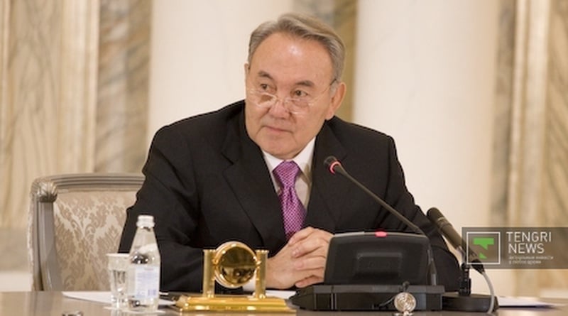 Kazakhstan President Nursultan Nazarbayev. Photo by Vladimir Dmitriyev©