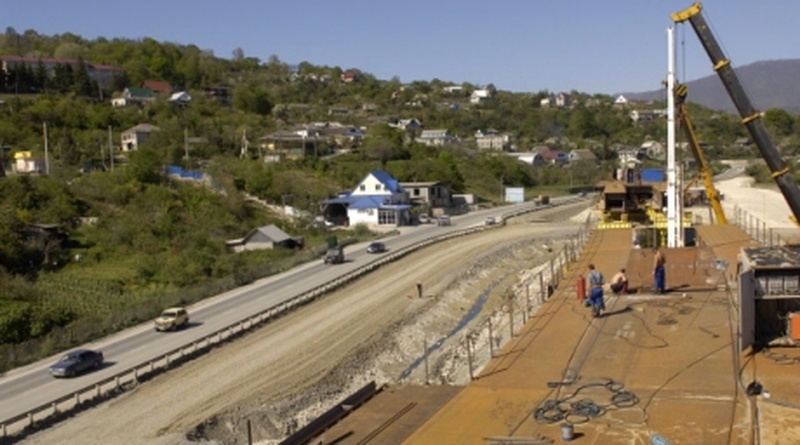 Construction of Olympics facilities in Sochi. ©RIA Novosti