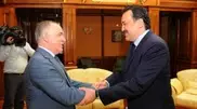 Kazakhstan’s PM Karim Massimov meets Russia’s Federal Drugs Control Service Head Viktor Ivanov
