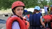 PHOTO: Almaty office-manager and her raft-team won on Koksu river