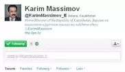 Massimov has 10 thousand followers in Twitter