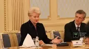 Lithuanian president recommended her cardiac surgeons and architects in Astana