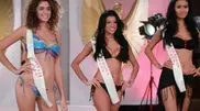 Photo: Zhanna Zhumaliyeva in bikini at Miss World 