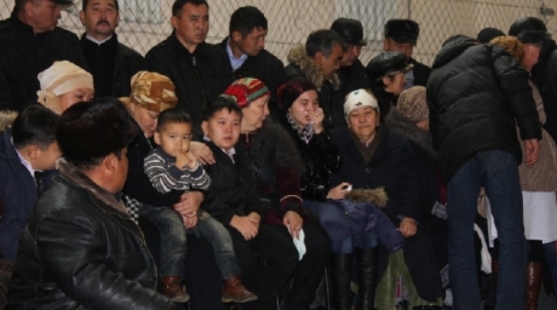 Funeral of policemen killed in Taraz. Photo by Daniyar Bozov©