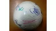 Football with British players’ autographs to be auctioned in Almaty