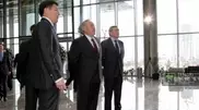 Nazarbayev opened Kazakhstan media-center in Astana