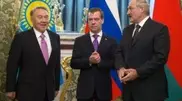 Nazarbayev met with Medvedev and Lukashenko