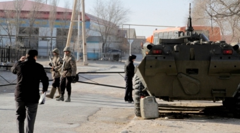 Curfew in Zhanaozen. Maksim Popov ©