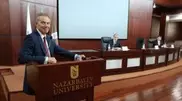 Tony Blair told Kazakhstan students about importance of competitive parties and free press