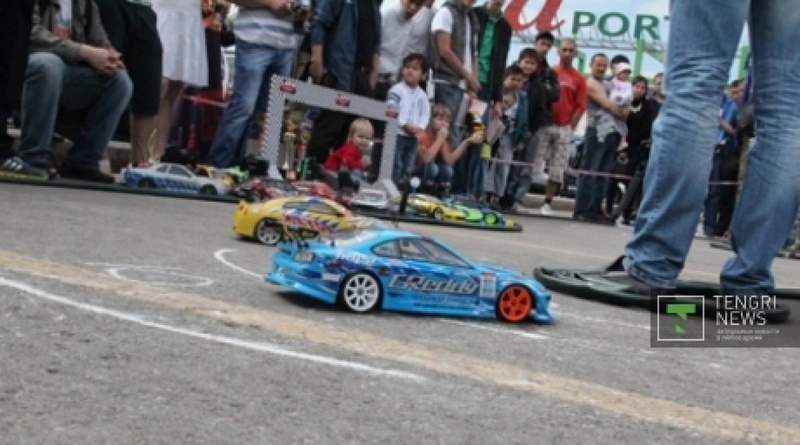 Remote contol drift was shown in "Drive Summer" Festival in Almaty. 
Photo by Vladimir Prokopenko©