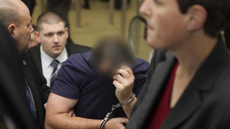 Jonathon Stenberg arriving in Sydney after being arrested. Photo courtesy of news.com.au