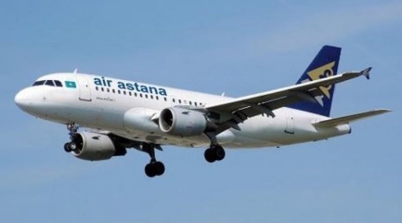 Air Astana plane. Photo courtesy of Kazakhstan Ministry of Transport and Communications