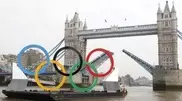 Olympics kick off but flag error sparks protest 